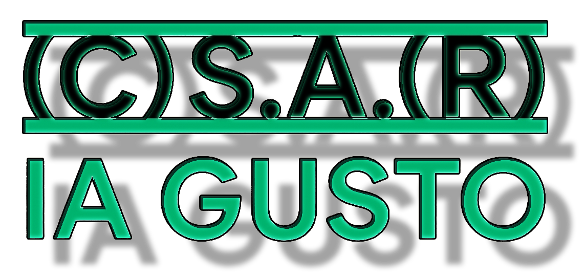 C.S.A.R IA GUSTO Logo